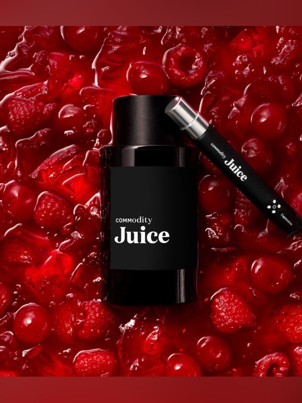 Commodity Juice Expressive with Raspberry Pulp & Rhubarb - Picture 2 of 2